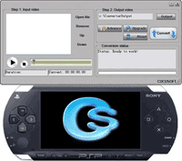 CSoft PSP Movie Video Converter screenshot